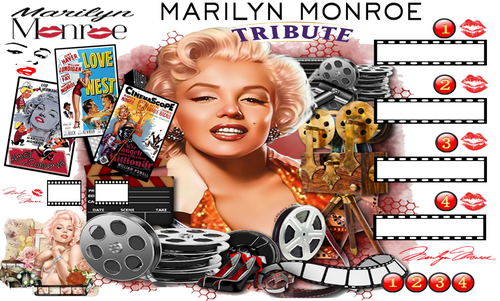 More information about "Marilyn Monroe Tribute KISS EDITION"