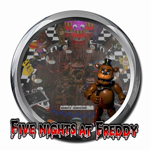 More information about "Pinup system wheel "Five nights at Freddy""
