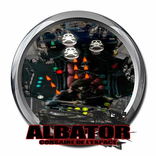 More information about "Pinup system wheel "Albator the movie""