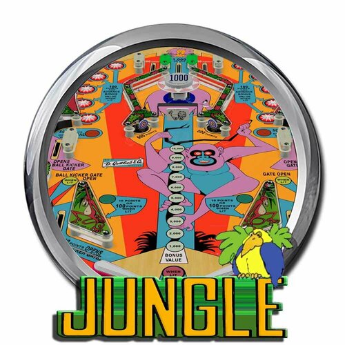 More information about "Pinup system wheel "Jungle""