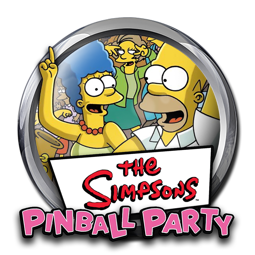 The Simpsons Pinball Party (Stern 2003) Wheel - Wheel Images