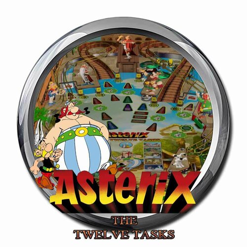 More information about "Pinup system wheel "Asterix The twelve tasks""