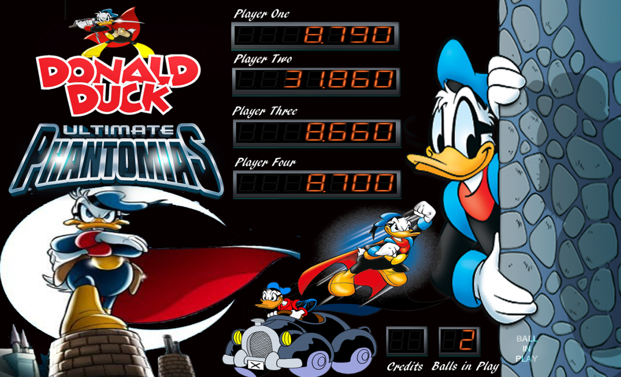 Donald Duck Phantomias  1.01 Reskin  Kids Table (Iceman 2022)