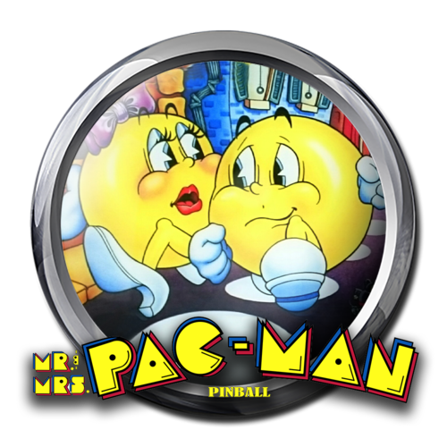 More information about "Mr and Mrs Pac-Man (Bally 1982) Wheel"