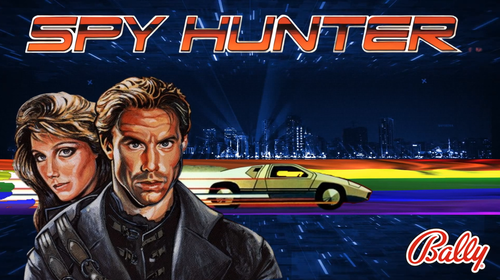 More information about "Spy Hunter (Bally 1984) Topper et Fulldmd Video"