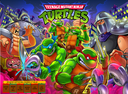 More information about "TMNT  -  (Reskin of Data East Table) backglass"