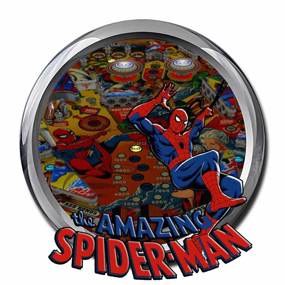 Spiderman 16” Ximu Pinball Game