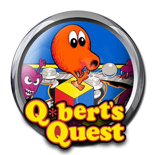 More information about "Qbert's Quest (Gottlieb 1983) Wheel"