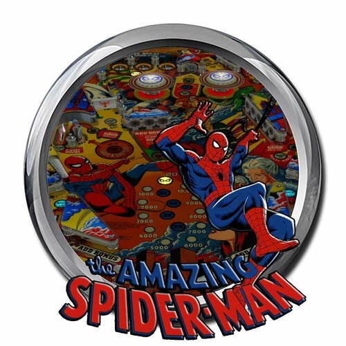 More information about "Pinup system wheel "The amazing Spiderman""