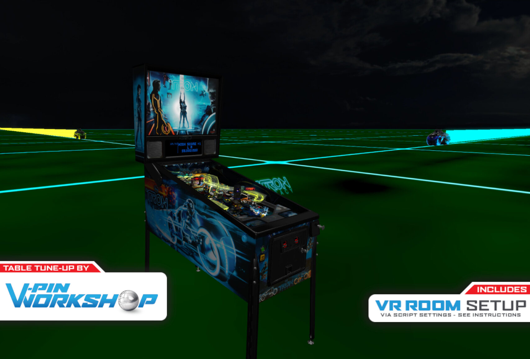 Tron Arcade Game Screenshot