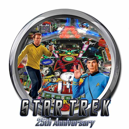 More information about "Pinup system wheel "Star trek 25th anniversary""