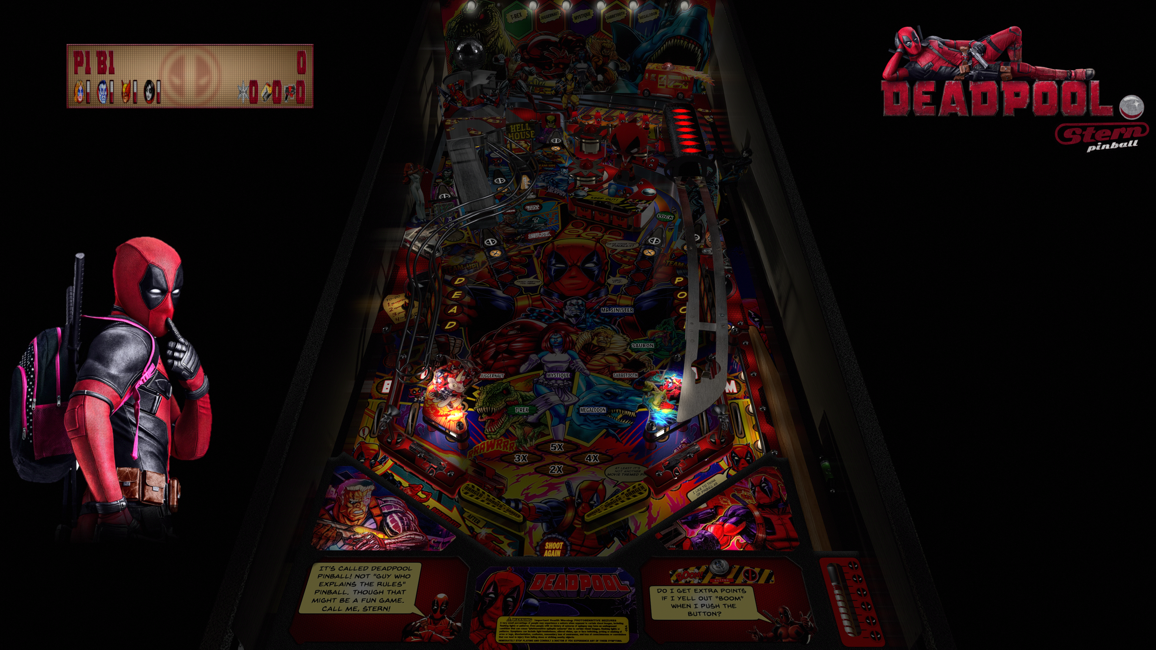 JP´s Deadpool (MOD) nFozzy, Fleep Sounds, LUT - VPX
