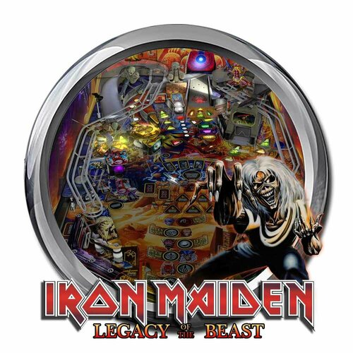 More information about "Pinup system wheel "Iron Maiden Legacy of the Beast""