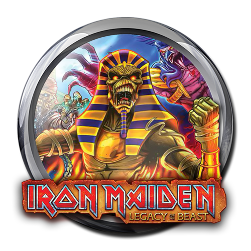 More information about "Iron Maiden Legacy of the Beast (Stern 2018) Wheel"