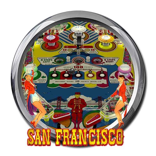 More information about "Pinup system wheel "San Francisco""