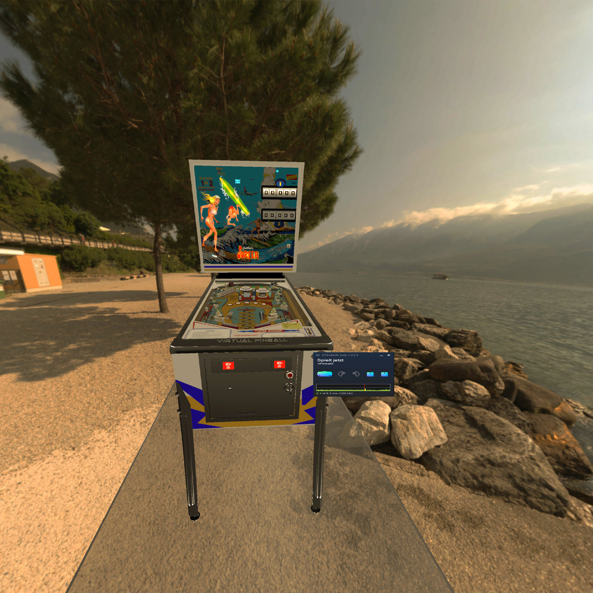 VR Room Surfer (Gottlieb 1976)
