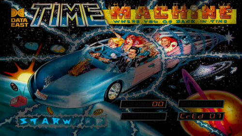 More information about "Time Machine(Data East 1988)"