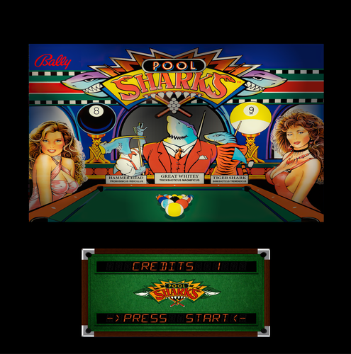 More information about "Pool Sharks (Bally 1990) b2s with FullDMD"