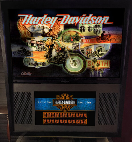 More information about "Harley Davidson (Bally 1991) b2s with full dmd"