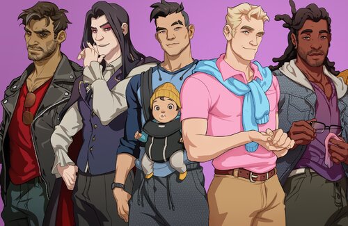 More information about "Dream daddy backglass"