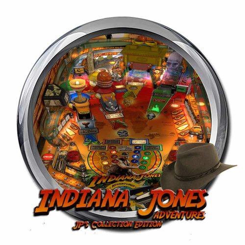 More information about "Pinup system wheel "Indiana Jones Adventures JP's edition""