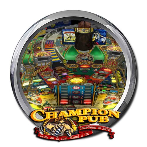 Pinup system wheel "Champion pub" Wheel Images Virtual Pinball Universe
