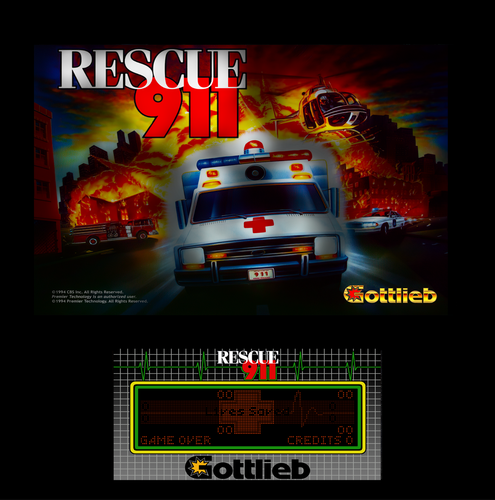 More information about "Rescue 911 FullDMD (Premier/Gottlieb 1994)"
