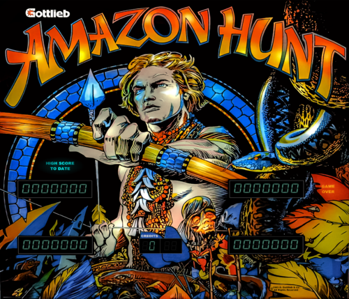 More information about "Amazon Hunt(Gottlieb 1983)"
