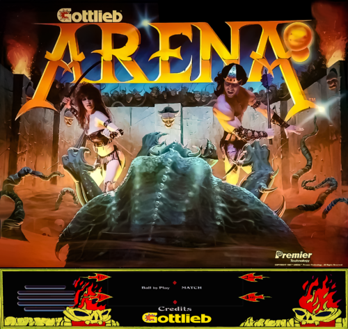 More information about "Arena (Gottlieb 1987)"