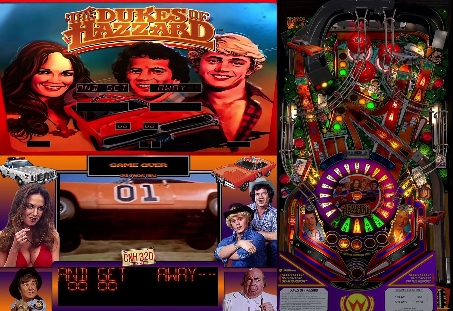 Dukes of Hazzard Pinball 2022 Table and PupPack