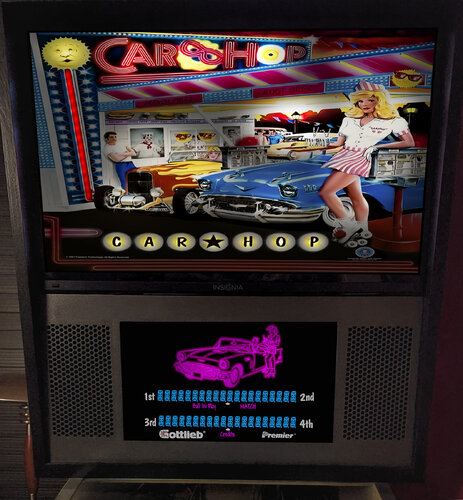 More information about "Car Hop (Gottlieb 1991) b2s with full dmd"