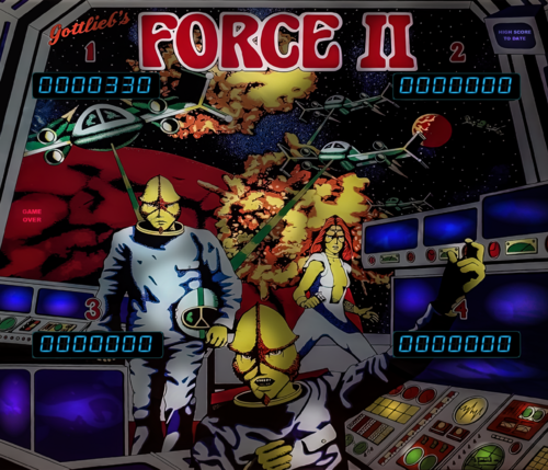 More information about "Force II (Gottlieb 1981)"