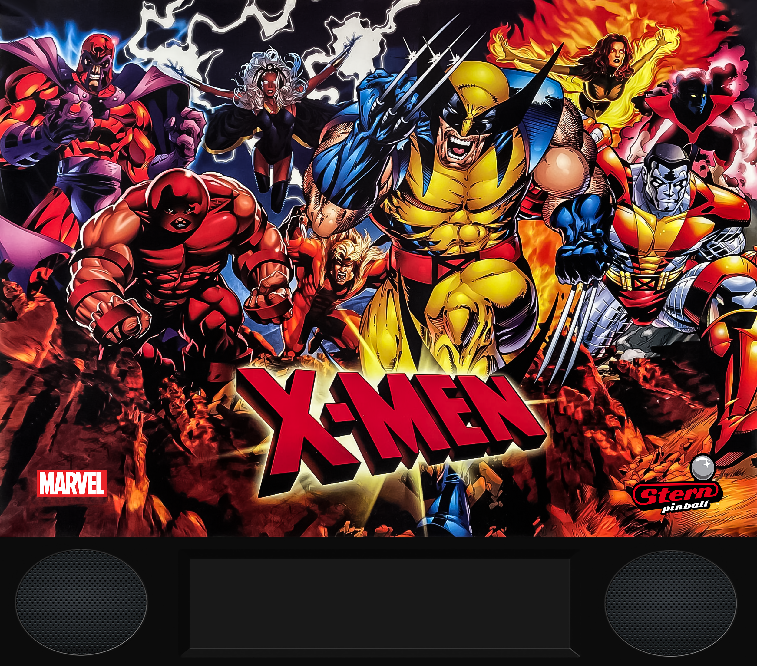 X-Men Pro (Stern 2012) - B2S (.directb2s) & Backglass