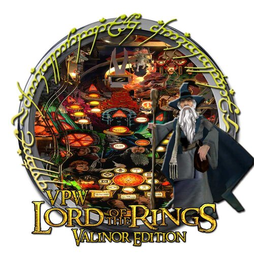 More information about "Pinup system wheel "Lotr Valinor Edition""