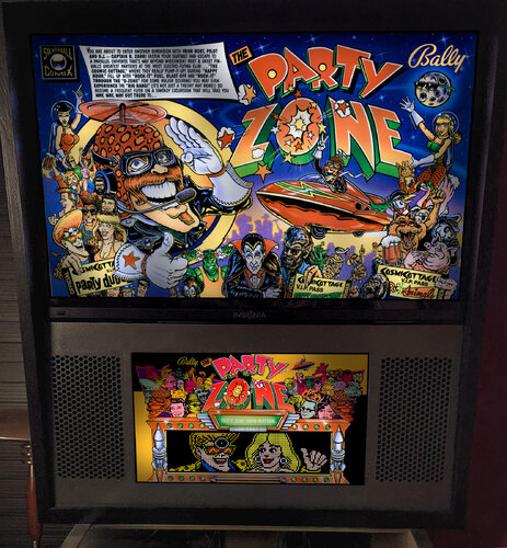 More information about "The Party Zone (Bally 1991) b2s with full dmd"