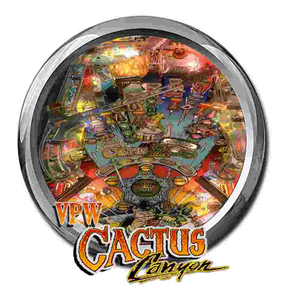 Pinup system wheel "Cactus canyon VPW mod" - Wheel Images - Virtual Pinball  Universe