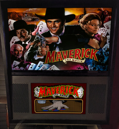 More information about "Maverick (Data East 1994) b2s with full dmd"