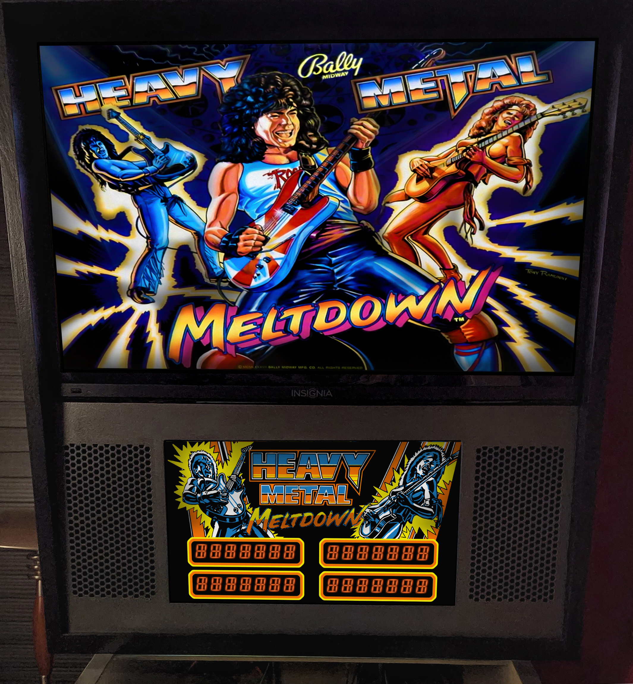 heavy metal meltdown pinball for sale