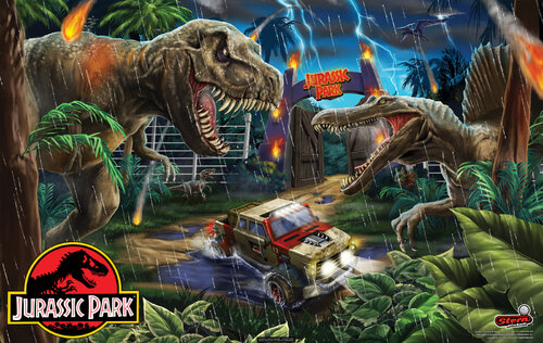 More information about "Jurassic Park LE (Stern 2019) Static BackGlass"