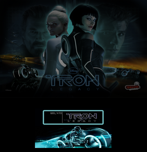 More information about "TRON Legacy (Limited Edition), Disney (Stern 2011) b2s with Full DMD"