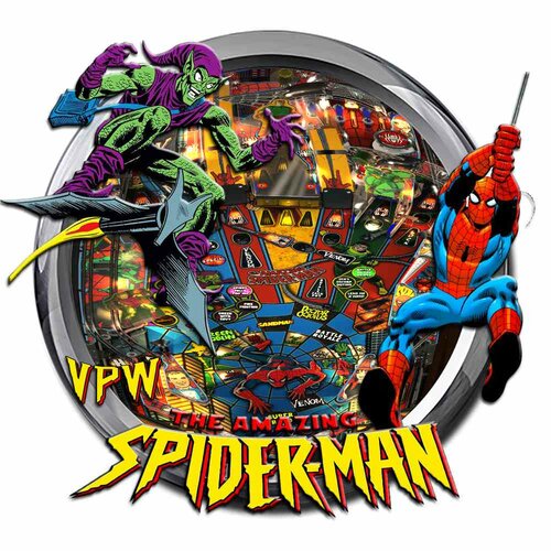 More information about "Spider-Man Vault Edition : Siggi's Mod (Stern 2016) (VPW Mod) (Wheel)"