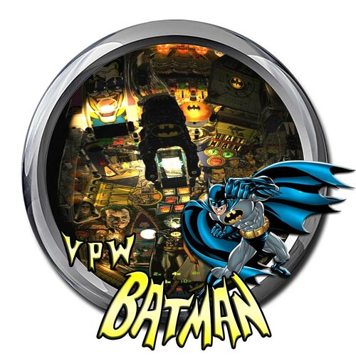More information about "Pinup system wheel "Batman (Data East 1991) VPW""