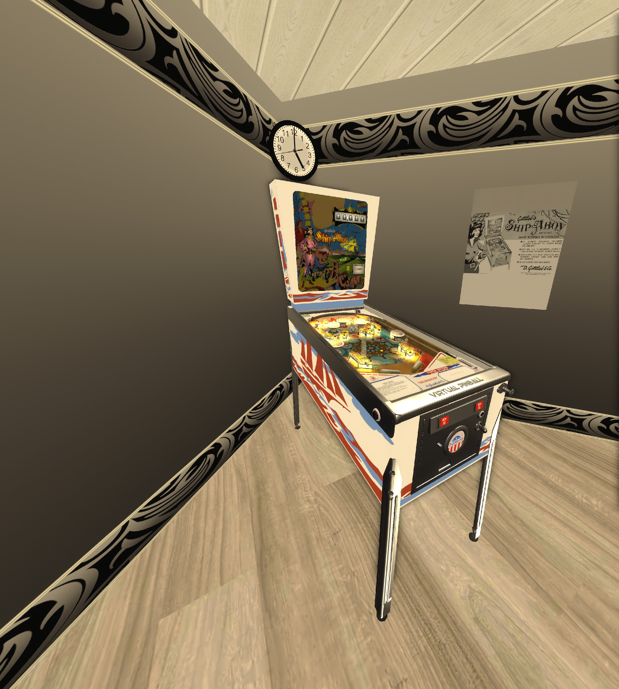 Ship Ahoy (Gottlieb 1976) (VR Room)