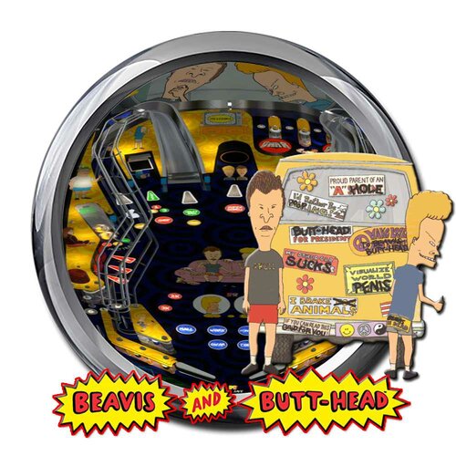 More information about "(Beavis And Butthead Pinball Stupidity) (wheel)"