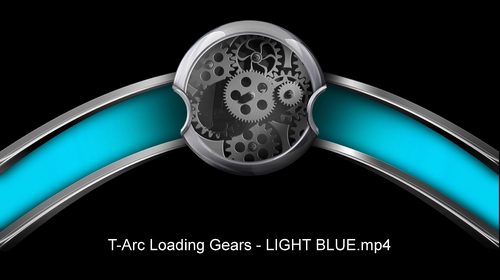 More information about "T-Arc Loading Video "Gears" - LIGHT BLUE"