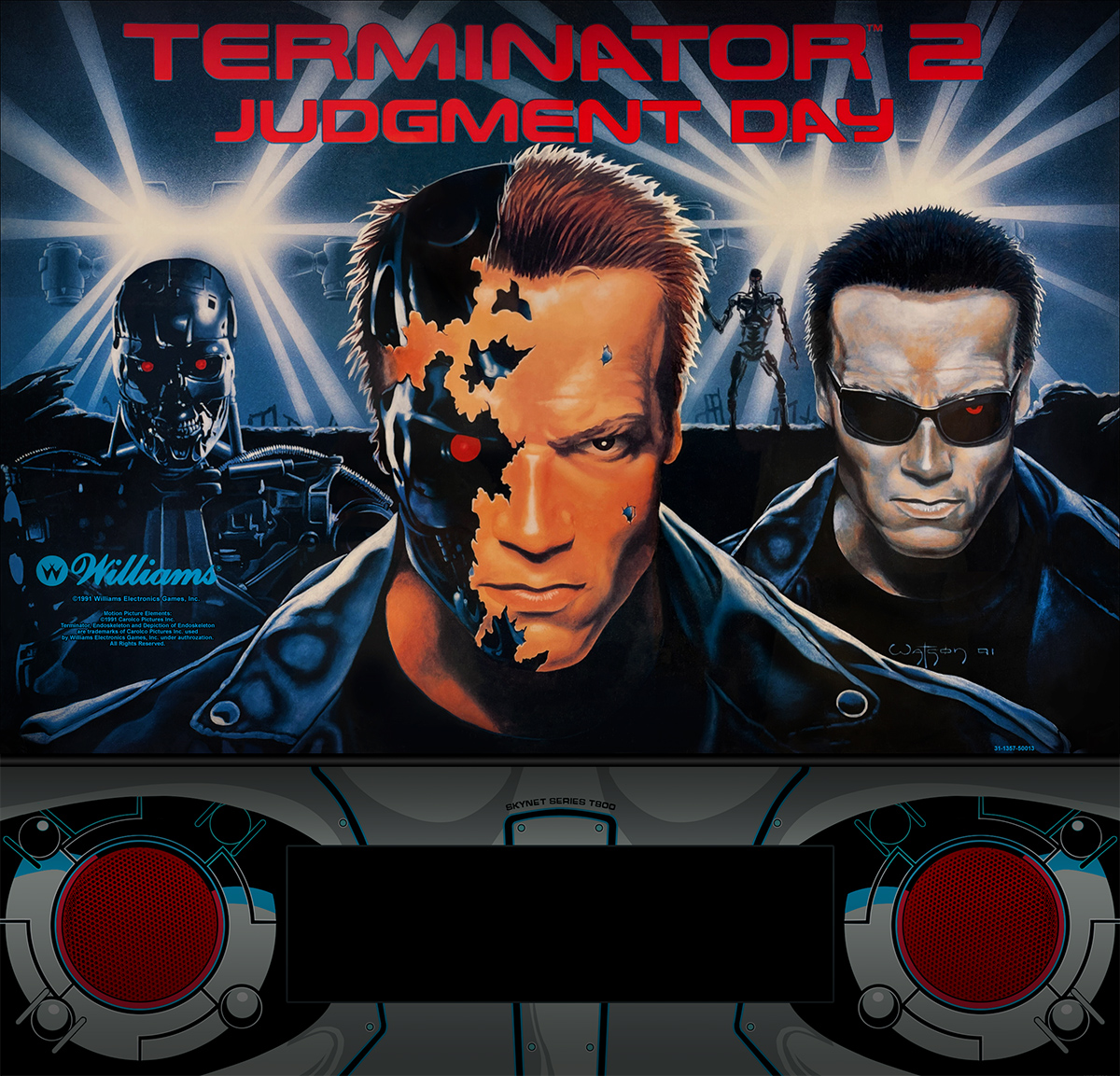 Terminator 2 - Judgment Day - B2S Backglass - B2S