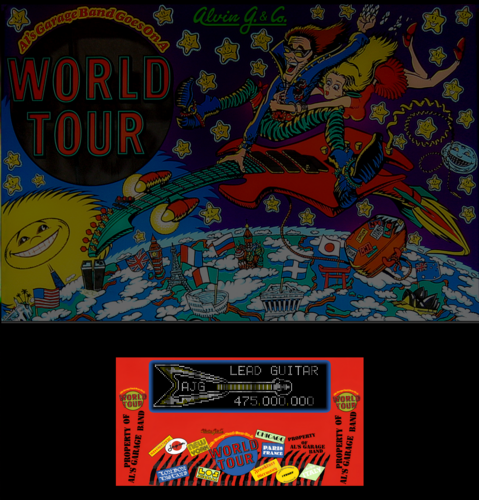 More information about "Al's Garage Band Goes On World Tour (Alivin G. 1992) b2s with Full DMD"