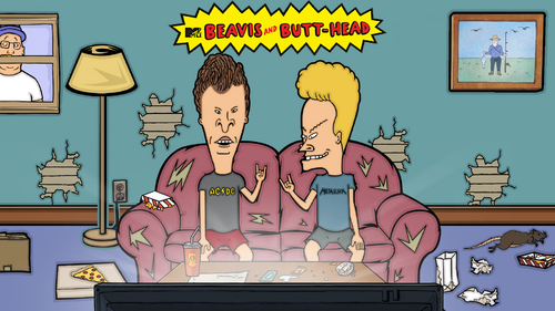 More information about "Beavis And Butthead Pinball Stupidity Backglass B2S"