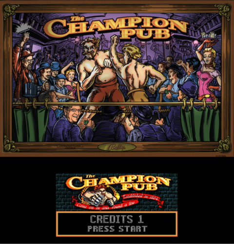 More information about "Champion Pub, The (Bally 1998) b2s with full DMD"