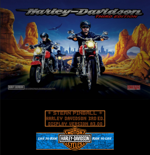 More information about "Harley Davidson (Stern 1999) b2s with Full DMD"